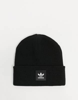 adidas Originals - Bonnet à logo trèfle - Noir