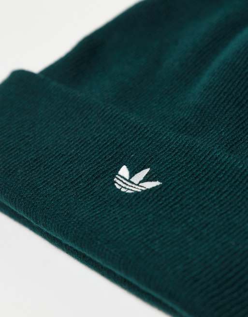 adidas Originals - Bonnet à logo trèfle - Vert, 2 de 3