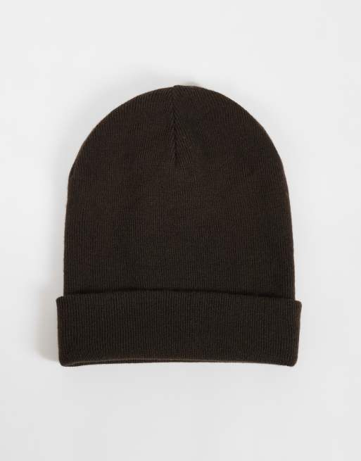 adidas Originals bonnet marron à logo trèfle, 3 de 3
