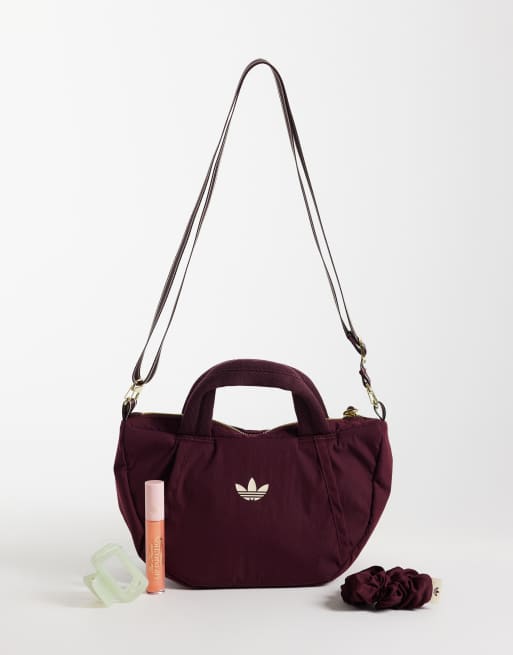 adidas Originals borsa a tracolla sportiva bordeaux, 2 di 4