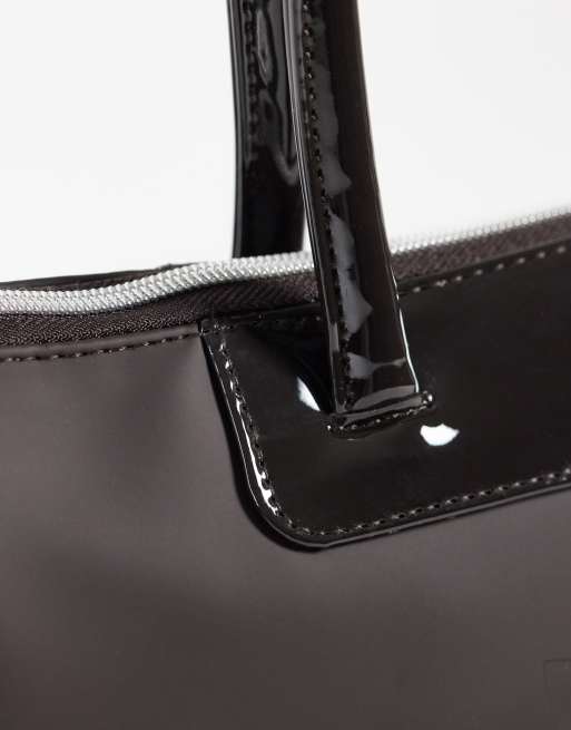 adidas Originals borsa bowling a spalla marrone, 3 di 4