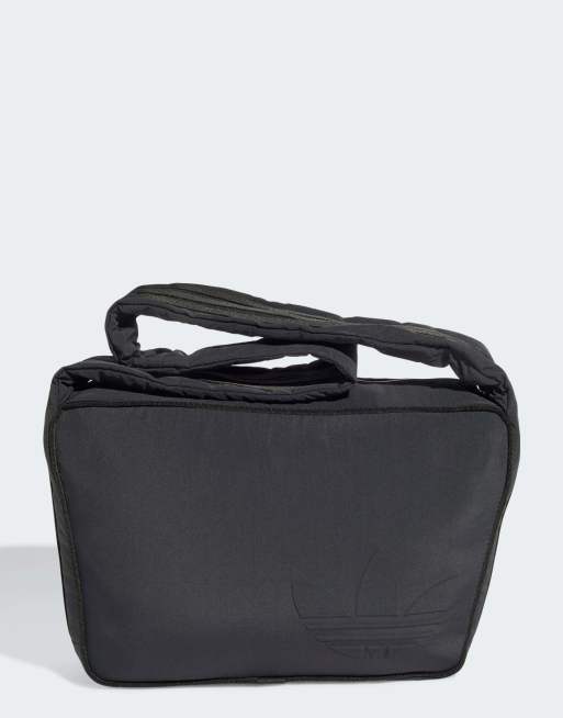 adidas Originals - Borsa bowling a tracolla nera, 2 di 3
