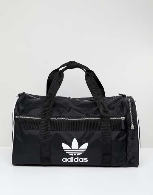 adidas Originals - Borsa da viaggio con logo a trifoglio