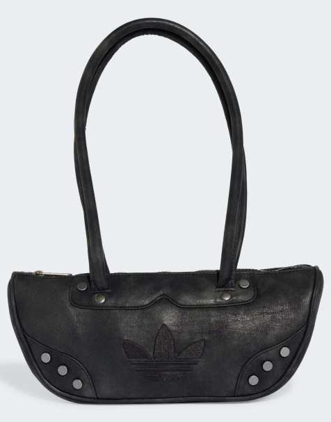 adidas Originals Bowlingtasche mit Nieten in Schwarz - view 1