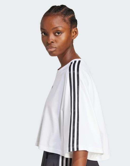adidas Originals BOXY TEE in white | ASOS