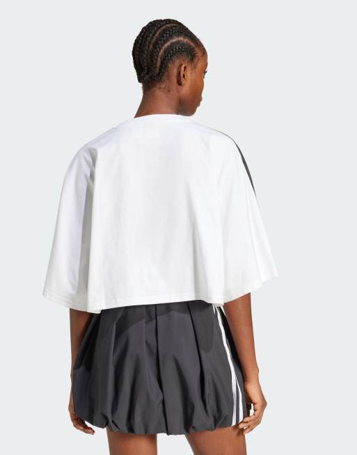 adidas Originals BOXY TEE in white | ASOS