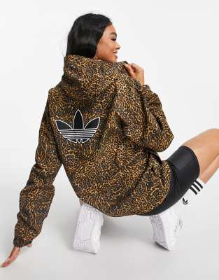 adidas animal print jacket