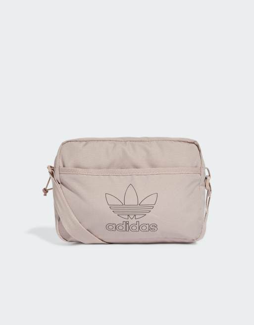 adidas Originals – Brązowa mała torebka podróżna