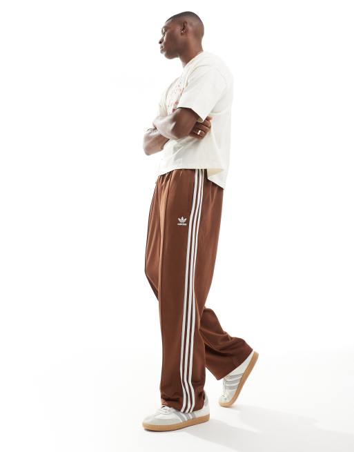 adidas Originals – Brązowe spodnie dresowe