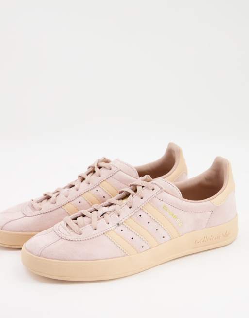 adidas Originals - Broomfield - Beige og lyserøde sneakers