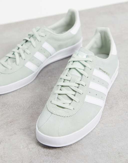 adidas gazelle silver green womens Adidas Broomfield Grey
