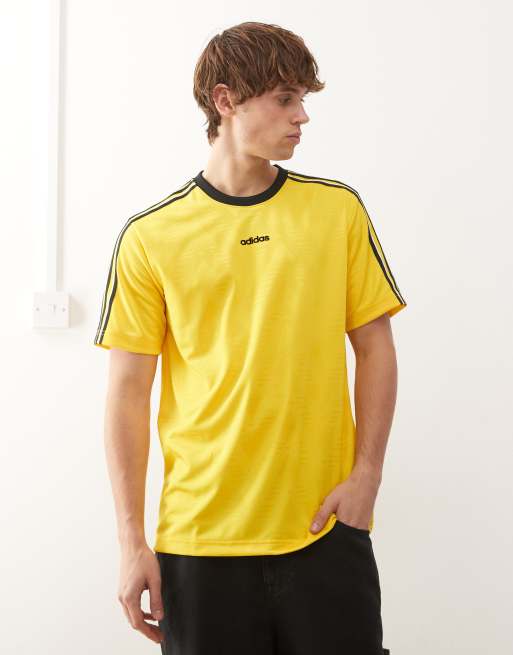 adidas Originals - Bruised Banana - Jacquard shirt in geel