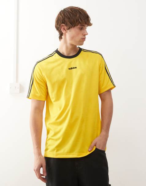 adidas Originals – Bruised Banana – Jacquard-Trikot in Eqt-Gelb - view 1