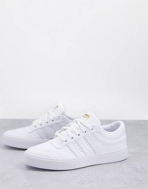 adidas Originals Bryony trainers in triple white