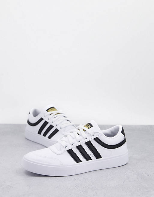 adidas Originals Bryony trainers in white and black 