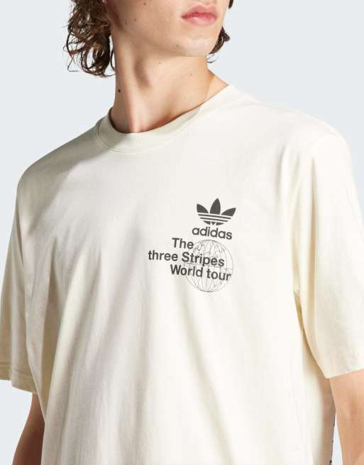 adidas Originals Bt short sleeve tee in cream white | ASOS