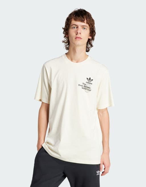 adidas Originals - BT - T-shirt a maniche corte bianco panna