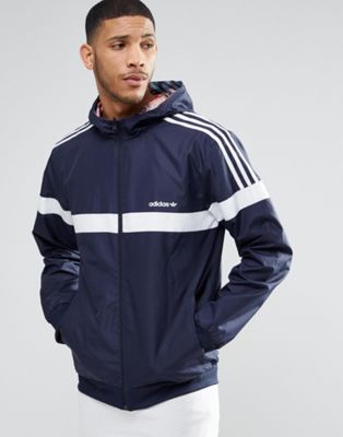 adidas windbreaker reversible jacket