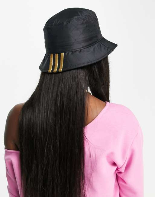 Black and gold cheap bucket hat