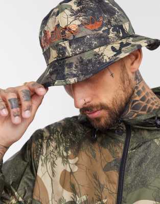 adidas originals camo bucket hat