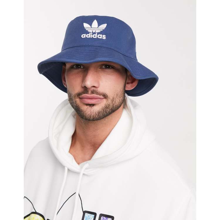 Adidas bucket cheap hat navy blue