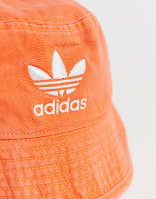 adidas orange bucket hat