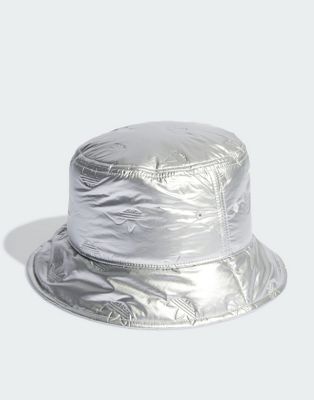 adidas Originals bucket hat in silver