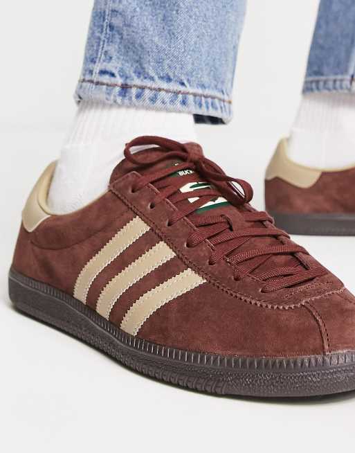 adidas Originals Buckeye trainers in maroon | ASOS