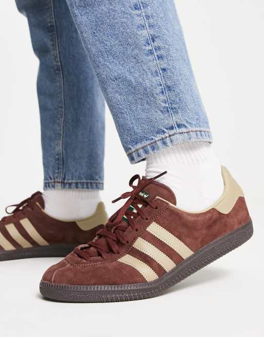 adidas Originals Buckeye trainers in maroon