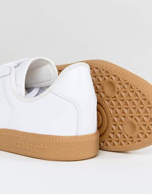 Adidas originals bw army trainers shop in white with gum sole