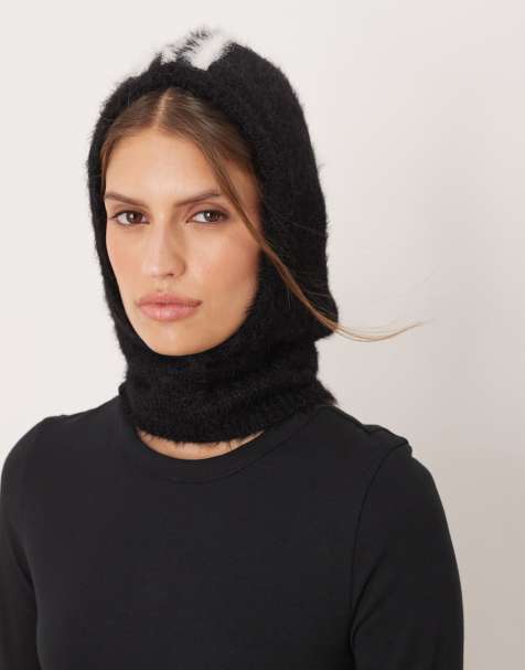 adidas Originals - Cagoule en maille duveteuse - Noir - view 1