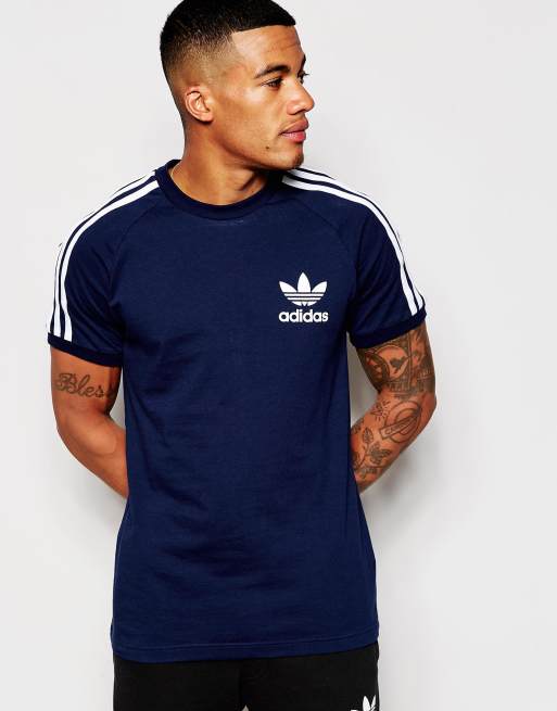 Adidas california t store shirt navy