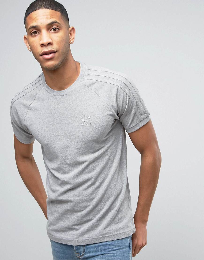 Adidas Originals - California BK7565 - T-shirt in triplo grigio