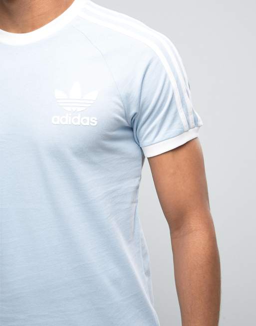 adidas Originals California T-Shirt In Blue BR4736 | ASOS