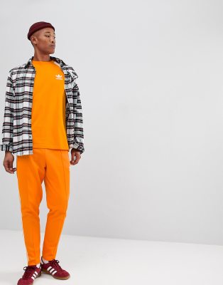 orange adidas california t shirt