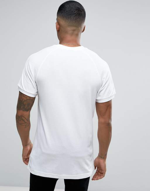 White adidas store california t shirt