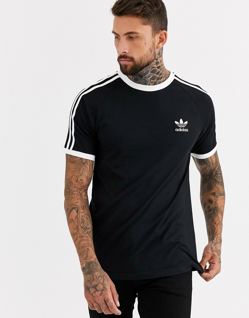 Adidas Originals - California - T-shirt nera-Nero