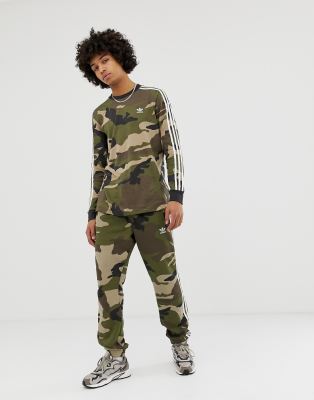 adidas camo joggers women's