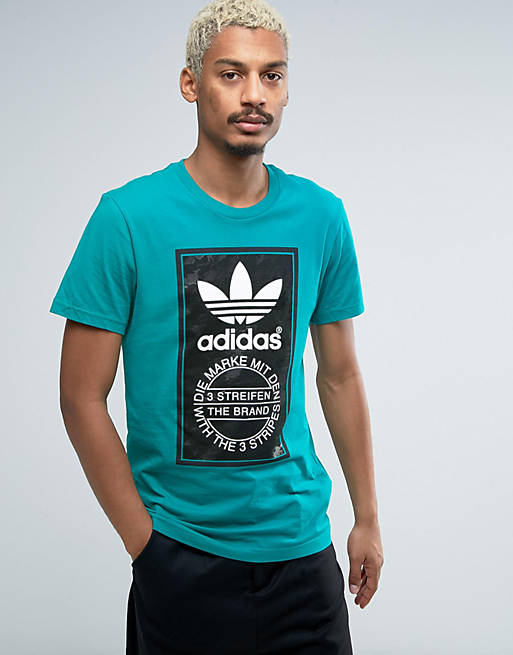 adidas Originals Camo Label T-Shirt | ASOS