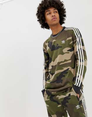 adidas camo ls tee