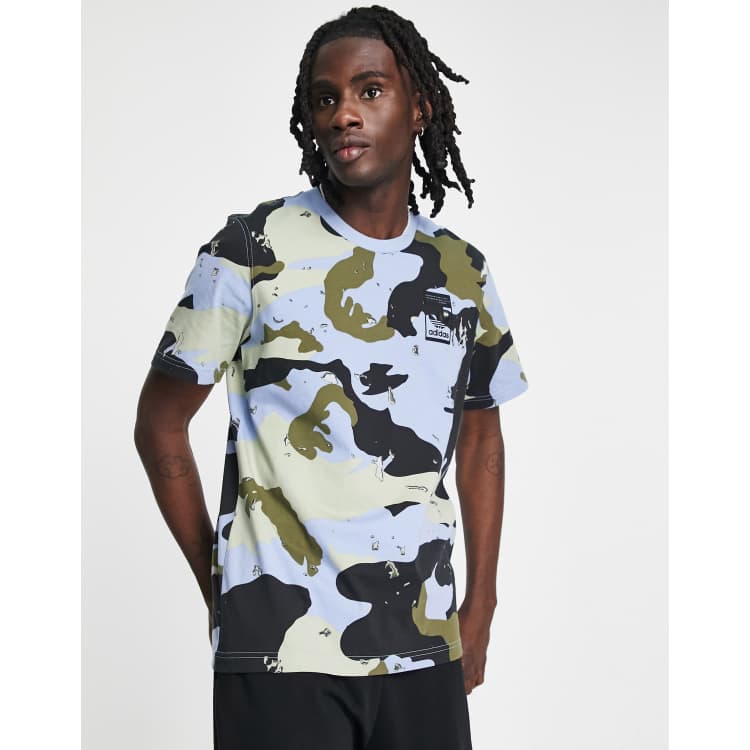 Adidas camo outlet shirt mens