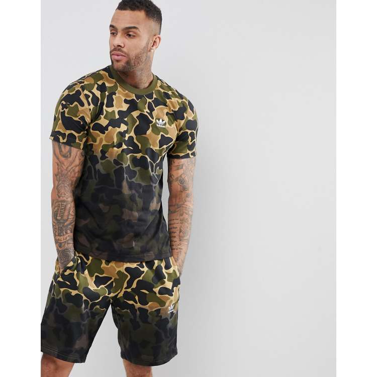 Adidas originals cheap camo t shirt