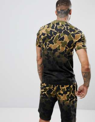 adidas camo shorts and shirt
