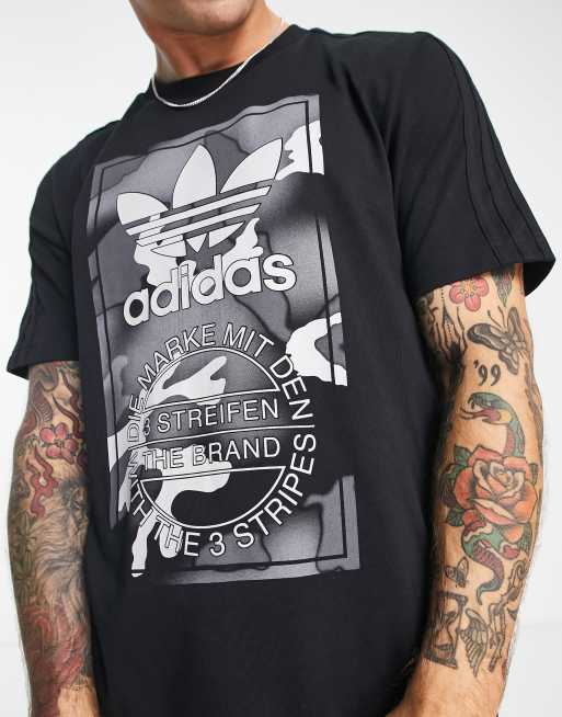 adidas Originals Camo t-shirt | in black Tong ASOS