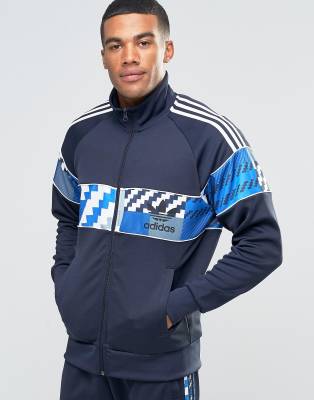 adidas blue camo jacket