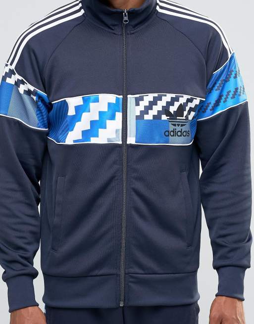 Adidas originals camo store track jacket