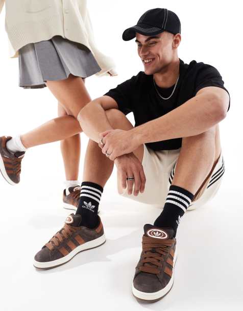 adidas Originals - Campus 00 - Brune sneakers - view 1