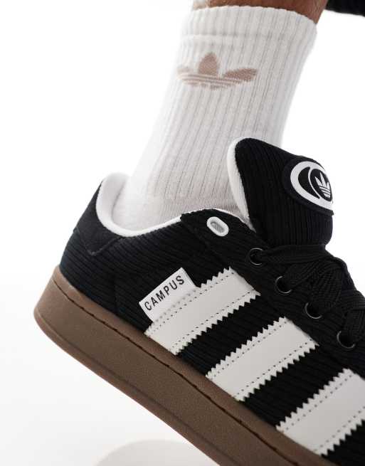 adidas gazelle silver green womens MESN ADIDAS CAMPUS 00S (CORE BLACK/CLOUD WHITE/ OFF WHITE) main image 1