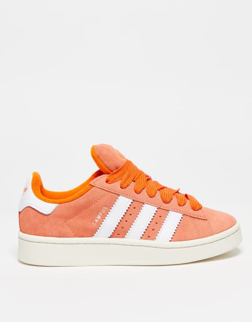 adidas Originals Campus 00 Sneakers bianche e arancioni