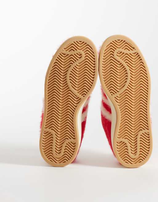 adidas Originals - Campus 00 - Sneakers rosse e bianche , 5 di 5